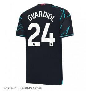 Manchester City Josko Gvardiol #24 Replika Tredje Tröja 2023-24 Kortärmad